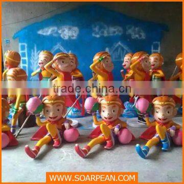 Arts And Crafts Fiberglass Chinese New Year Monkey Decoration