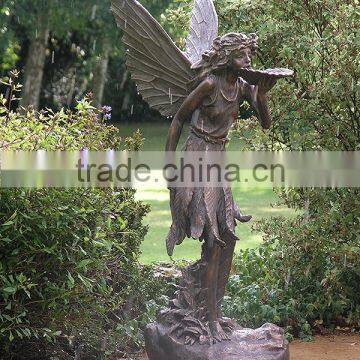 garden decoration metal craft large garden statues fairy lantern