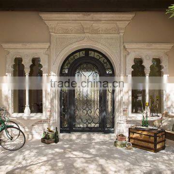 luxury house decor stone carving cantera stone columns