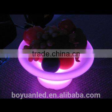 Flashing RGB LED Fruit Plate, LED Fruit Tray, LED Fruit Bowl photo-4