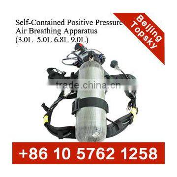 6L steel cylinder Positive pressure firefighting air respirator