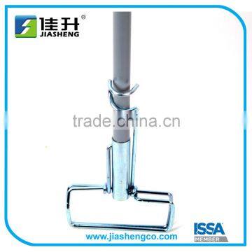 Mop handle with classic wet mop gripper
