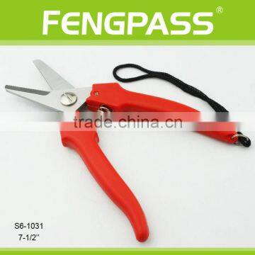 S6-1031 Comfortable Handle Pruning Shear Garden Scissors photo-2