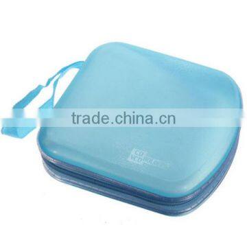 NEW Portable CD Storage Bag 40-pieces DVD Hard Plastic Protector Carrying Case