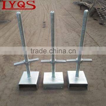 Solid and Hollow Scaffolding Base Jack with U Head Base Jack for Cuplock Scaffolding System Construction