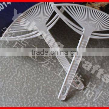 ECO-friendly pp Paper Fan With Long Handle photo-5