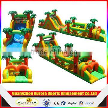 New design funny inflatable obstacle course for sale