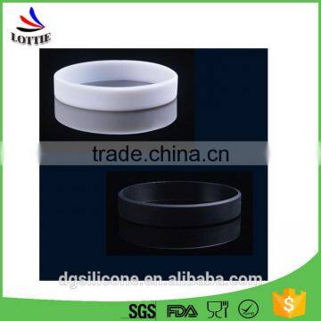 Promotional Colorful Debossed Cheap Custom Silicone Wristbands photo-6