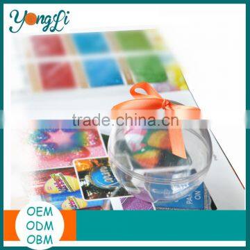Transparent Hanging Flat Bottom Plastic Christmas Baubles Box photo-3