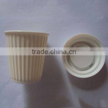 High quality silicone coffee cup with lid