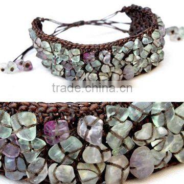 Avatar inspired bracelets jewellery - Fluorite