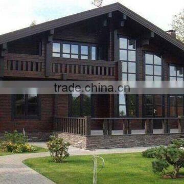 FBRWH007 Outdoor Modern Prefabricated Modular Log Wood House photo-5