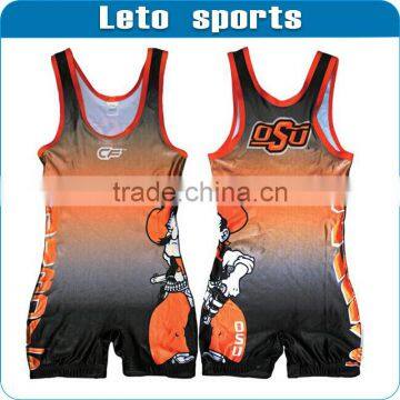 Custom design sublimated Wrestling Singlets Crotchlesss/Awesome Wrestling Singlets