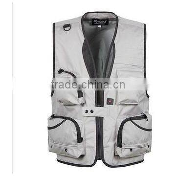 Fishing Vest Outdoor Hiking Photography Canvas Vest Waistcoat Of Photographer made in China