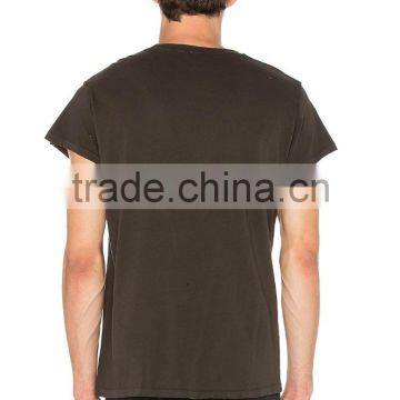 Customized Fashion Men's Round-neck T Shirt New Fashion Short Sleeve T-shirt photo-4