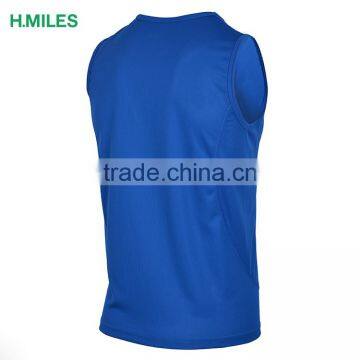 Customized Breathable Dry Fit Men Fitness Sleeveless t Shirt/ T-shirt photo-2