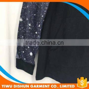 Men Star Print Cheap Cotton Bulk Fleece Hoodies photo-2