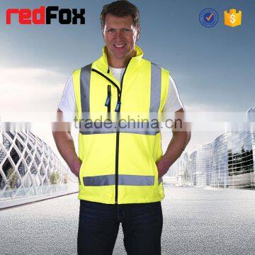 High Visibility Security Padding Guard Safety Vest Custom Logo photo-3