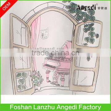 Kids Wear Girls Long Sleeve Knitted Cotton Basic t Shirt Girls Trendy Graphic Printed t Shirt photo-3