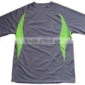 K-Road Custom design sublimation t shirt with polyester, running shirts, Cool dry