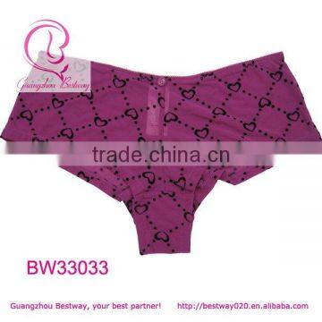 Purple fashion female underpants