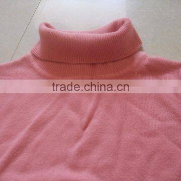 China Latest Fashion Design Children Winter Long Sleeve Wear High Neck Pink Thick Kids Girl Sweater (BKNK5282) photo-4