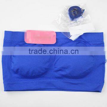 Tube Bra Girl Underwear Removable Straps Padded Tube Top Bra photo-2