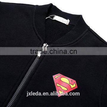 Pioneer Kids Promotion Direct Selling Regular Child Black Jacket Plus Velvet Thickening Outerwear 2016 Autumn Cartoon Coat photo-4