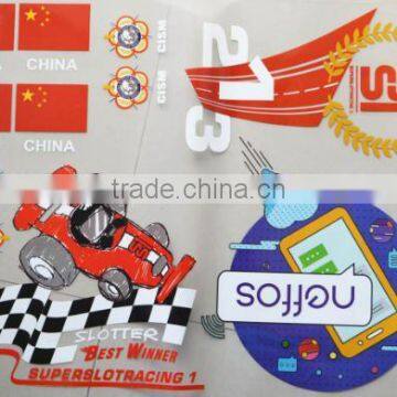 2017 Hot Sale Basketball Game Custom Sports Logo Iron On Heat Transfer Sticker For Promotion photo-4