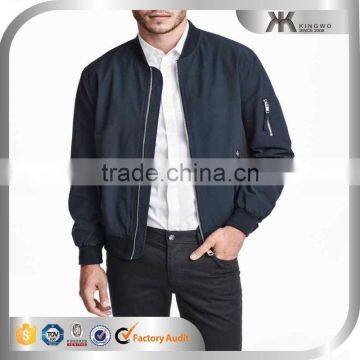 China Suppliers Men Latest Plain Softshell Jackets Men's Clothing Varsity Jacket photo-3