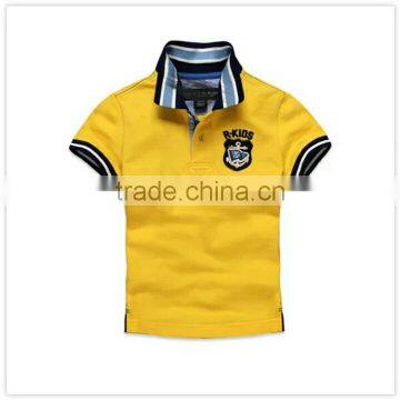 2016 breathable customizable colourful children polo shirt,soft plain polo shirt