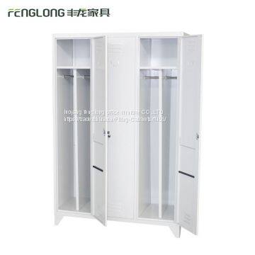 KD Multi-function Top Quality 3 Door Steel Commercial Storage Locker With Feet photo-2