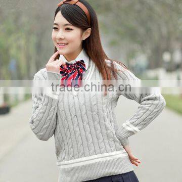 Own Brand Junior and Senior Girls High School Uniforms Suit Vest Shirt School Uniforms photo-4