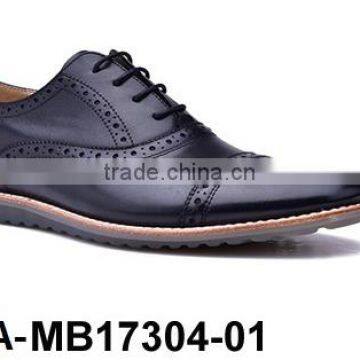 Genuine Leather Men's Dress Shoe - AA-MB17304-01