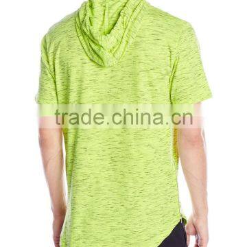 Men's Hooded t Shirt Wth String photo-4