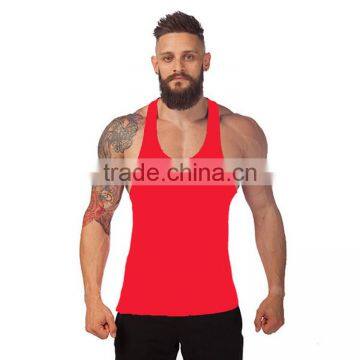 Shandao OEM Wholesale Fitness Training Sleeveless 100%cotton Custom Clothing Gym photo-3