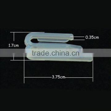 High Quality 3.75*1.7*0.35cm Clear Colored Plastic Shirt Clip for Garment Packing photo-4