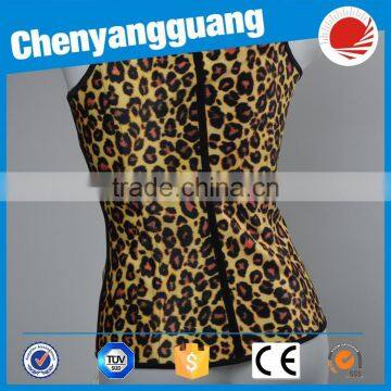 Wholesale Animal Print Latex Waist Shapewear Corset photo-4