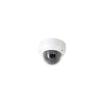 Onvif Dome Indoor / Outdoor IP CCTV Camera Security System , Varifocal Lens 4-9mm