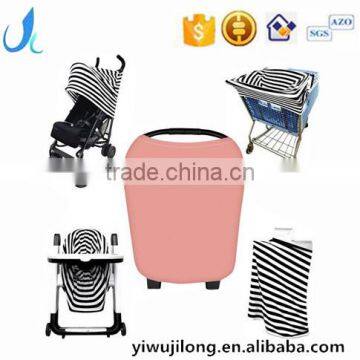 Stretchy Nursing Breastfeeding cover scarf cotton baby stroller cart/baby car seat covers