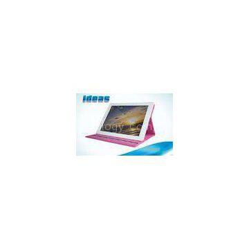 Book Flip PU Apple iPad Leather Cases for Women , Waterproof Screen Cover