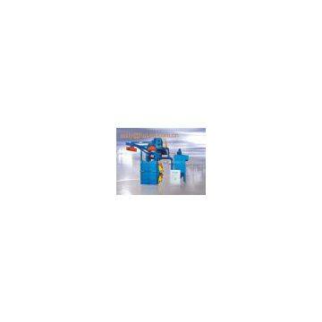 hanger type blast cleaning machine