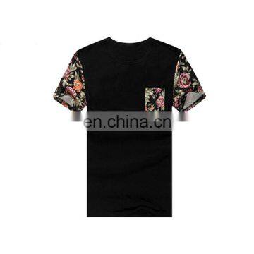 Custom t shirt, Men's T shirt, Floral Sleeve Tshirts