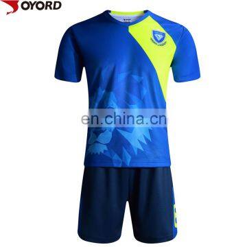 bangkok newest design sublimation printed soccer jersey