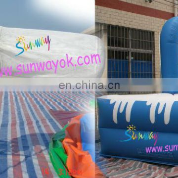 Bubble machine for sport inflatable products