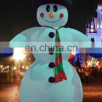 Advertisement Snowman Inflatable Christmas