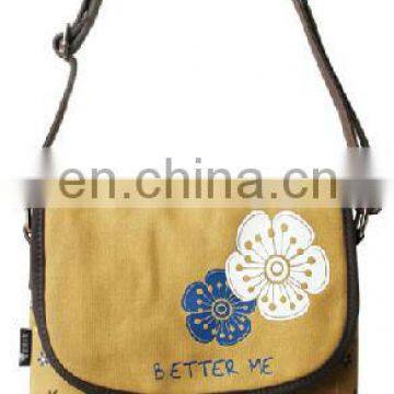Fashional Girls Canvas Messenger Bag photo-3