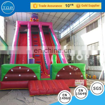 Top inflatable pool water wahoo inflatable dry slide commercial grade inflatable water slides