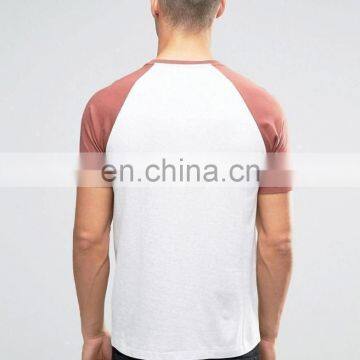 China Wholesale 100% Cotton Raglan Sleeve Multicolor T-shirts Oem photo-2