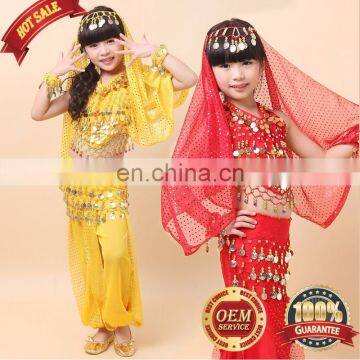 BestDance Belly Dance Party Costumes Halloween Professional Set for Girl